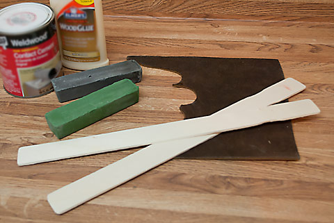 DIY Field Strop Materials